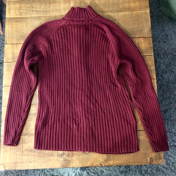 St. John’s Bay Full Zip-Up Sweater - Picture 3 of 3